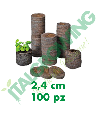 Jiffy Peat Disks 2,4 Cm (100 Pieces) 12,50 €