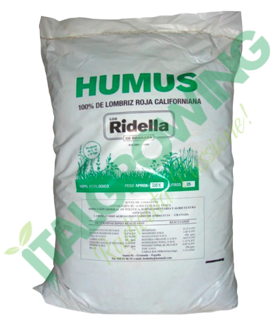 Los Ridella - Earthworm Humus 20 kg 18,00 €