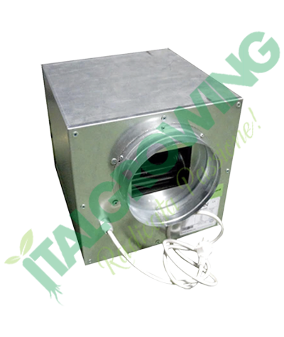 ASPIRADOR AIRFAN INSONORIZADO ISO-BOX METAL 20 CM (750 M3/H) 189,00 €