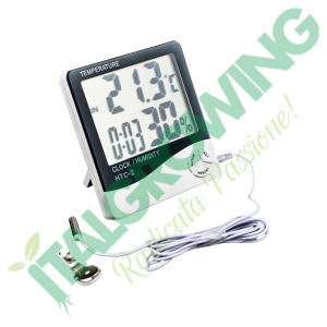 Large Digital Thermo-Hygrometer With Probe 17.50 €